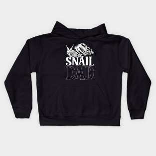 Snail lover - Snail Dad Kids Hoodie